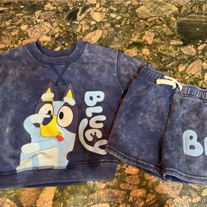 Bluey Kids' Blue Set